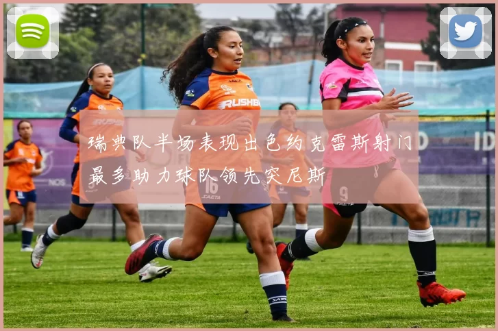 瑞典队半场表现出色约克雷斯射门最多助力球队领先突尼斯